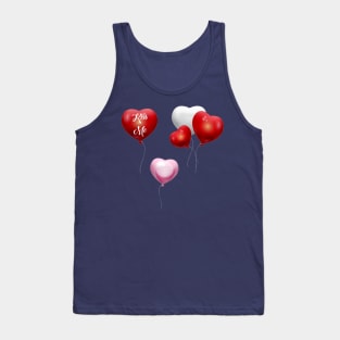 Balloon kiss me Tank Top